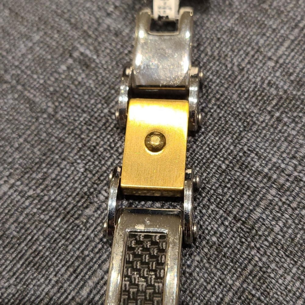 Men's stainless steel bracelet NWT - Picture 4 of 7